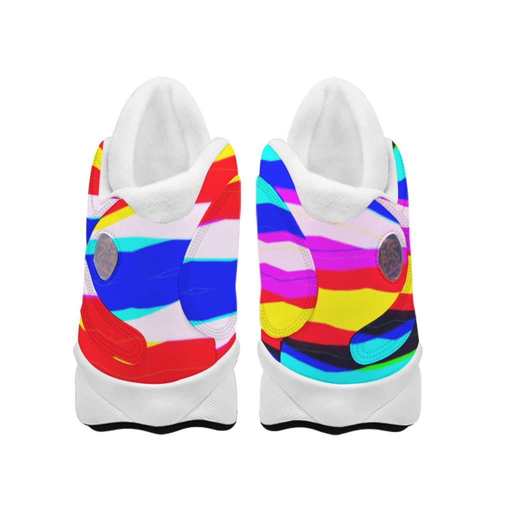 Women's Curved Basketball Shoes With Thick Soles