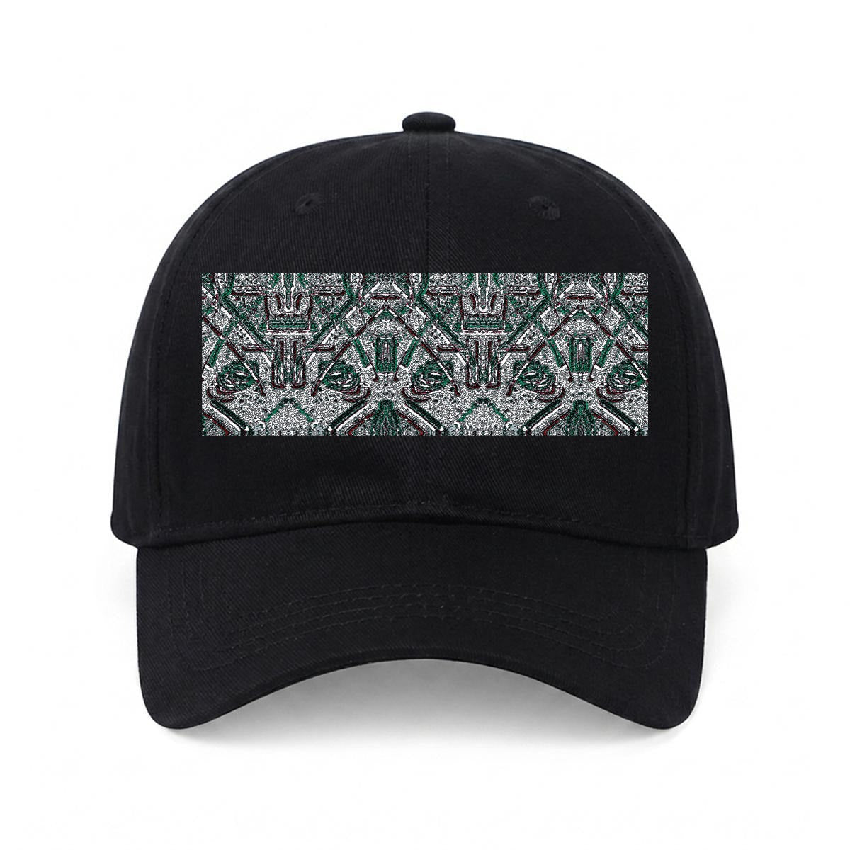 Embroidery Soft-Crown Flat Cap