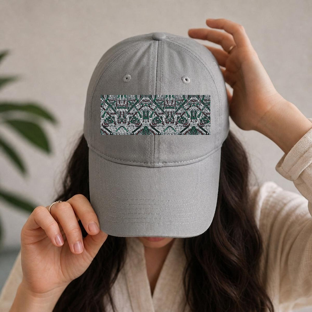 Embroidery Soft-Crown Flat Cap
