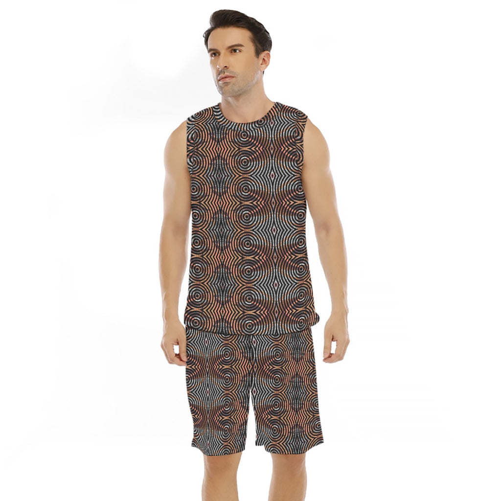 All-Over Print Men's Basketball Suit