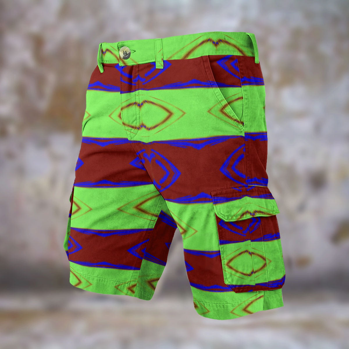 All-Over Print Men's Cargo Shorts