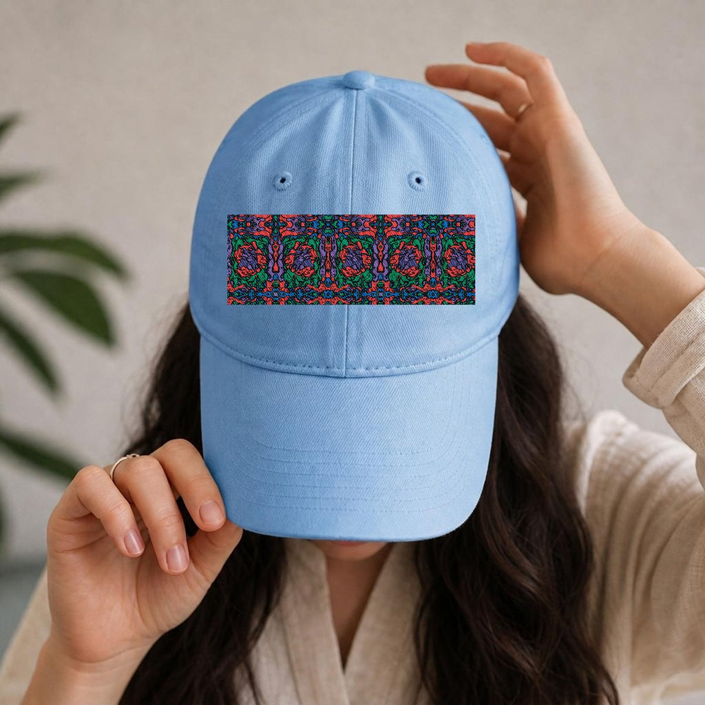 Embroidery Soft-Crown Flat Cap