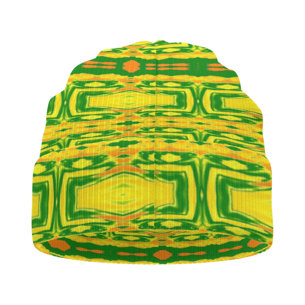 All-Over Print Knitted Hat