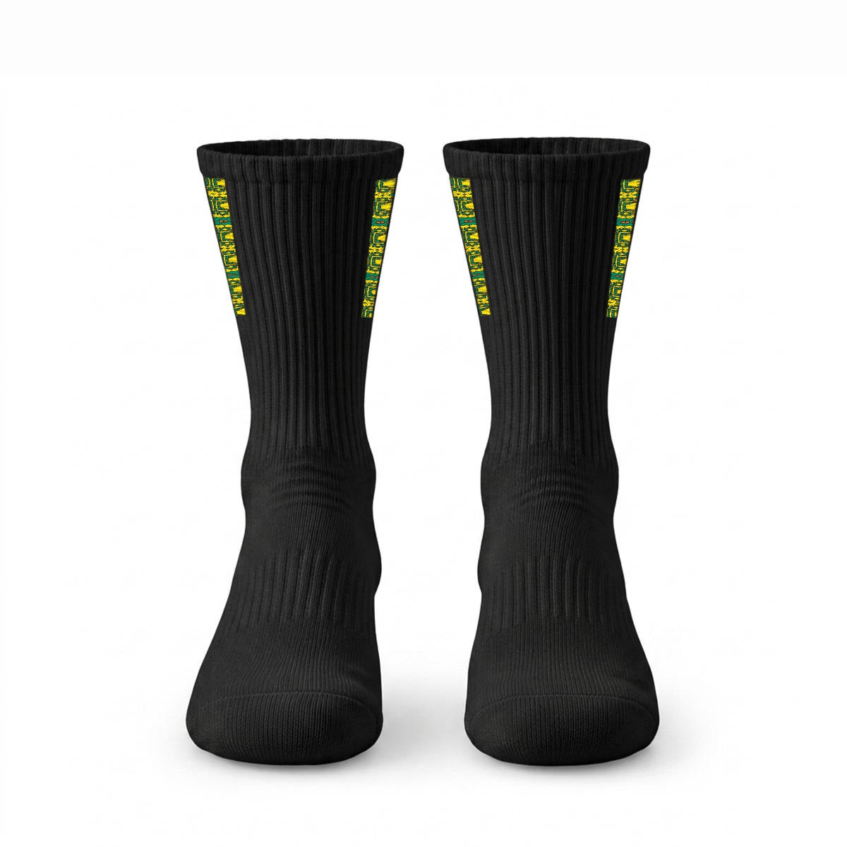 Embroidery Sports Cotton Crew Socks|Cotton