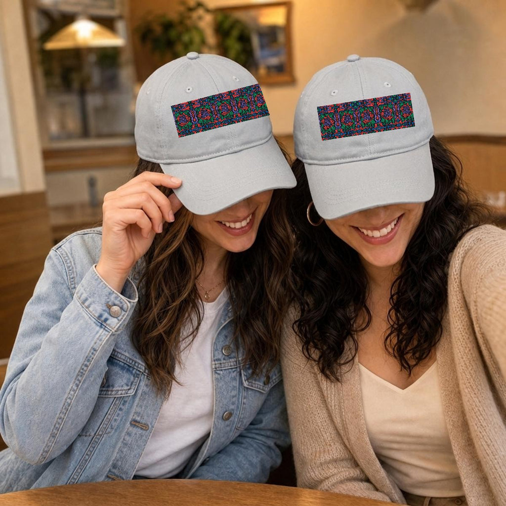 Embroidery Soft-Crown Flat Cap