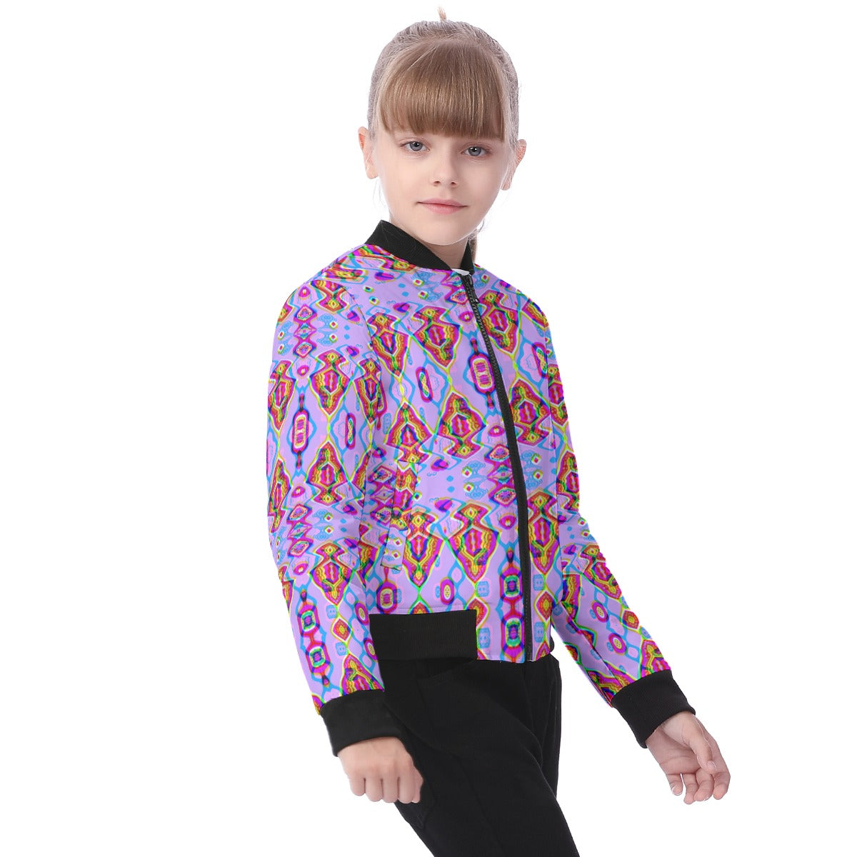 All-Over Print Kid's Bomber Jacket
