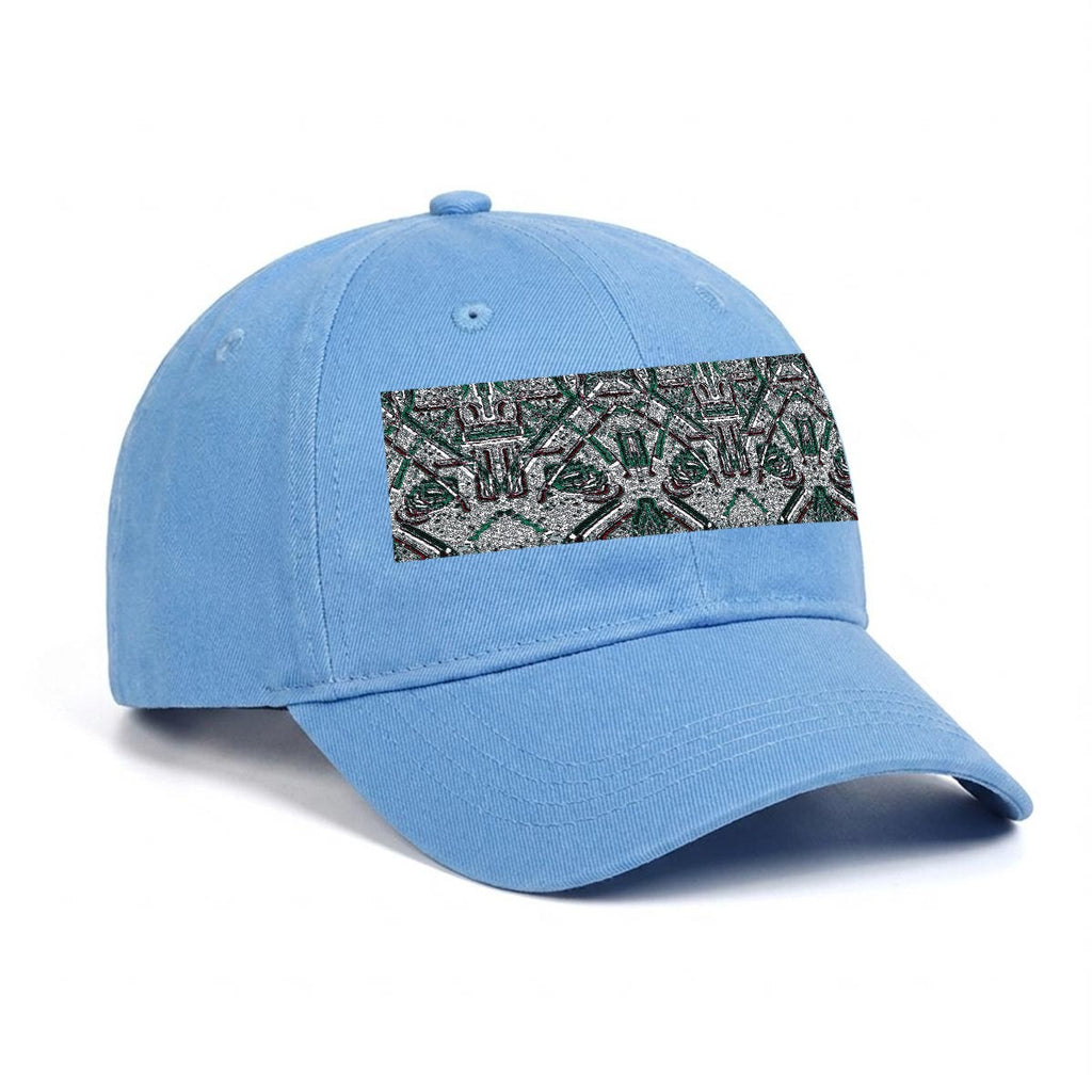Embroidery Soft-Crown Flat Cap