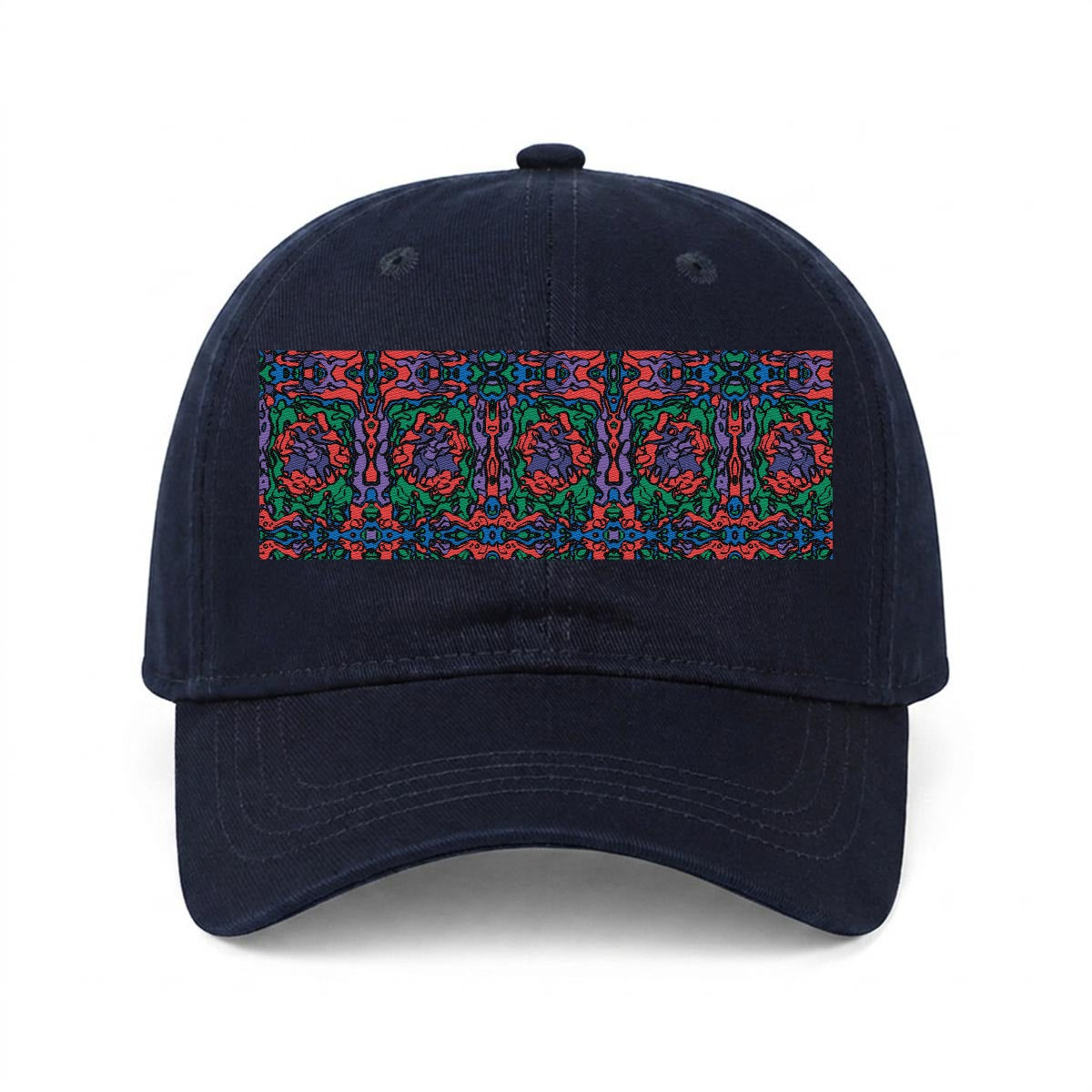 Embroidery Soft-Crown Flat Cap