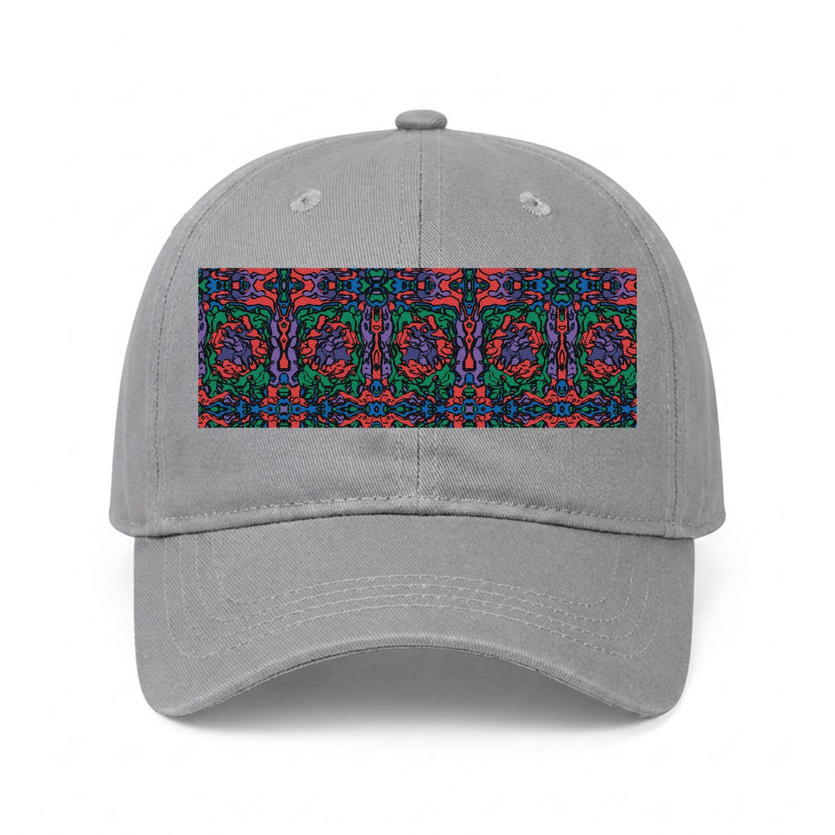 Embroidery Soft-Crown Flat Cap