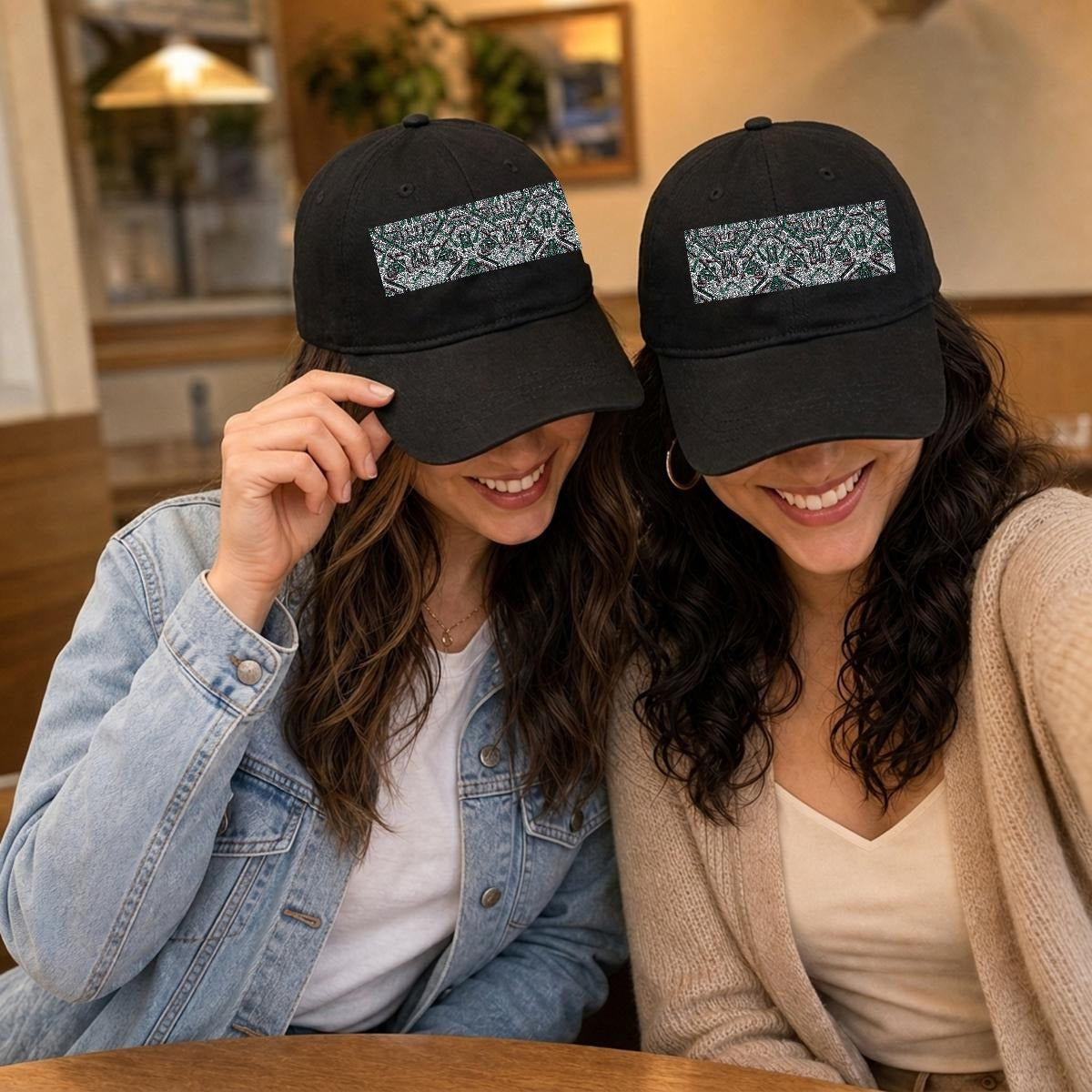 Embroidery Soft-Crown Flat Cap
