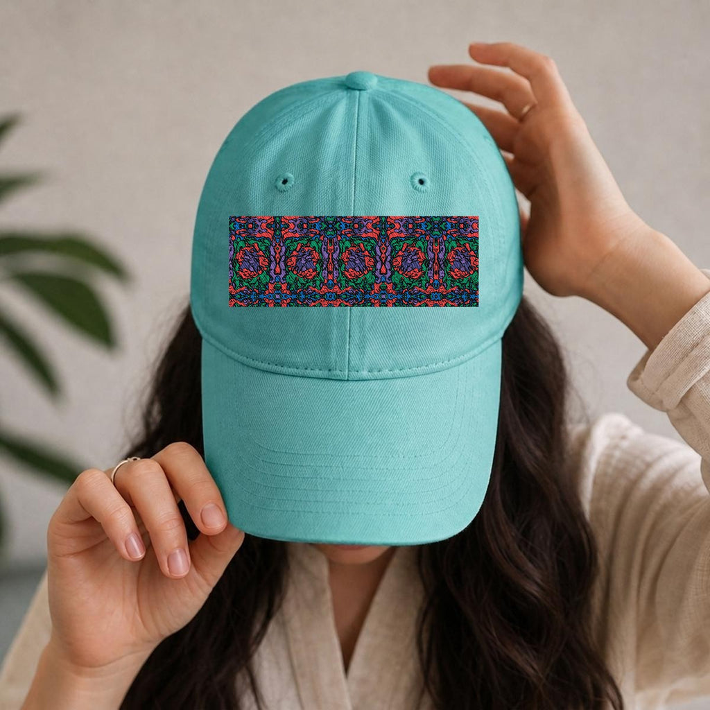 Embroidery Soft-Crown Flat Cap