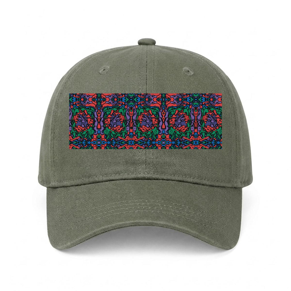 Embroidery Soft-Crown Flat Cap