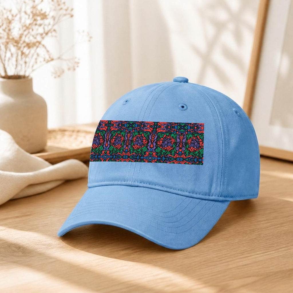 Embroidery Soft-Crown Flat Cap