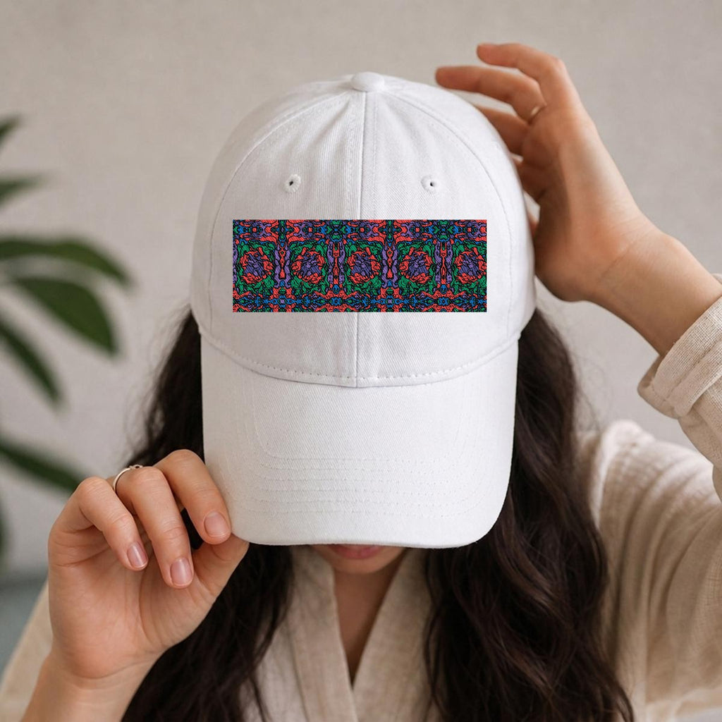 Embroidery Soft-Crown Flat Cap