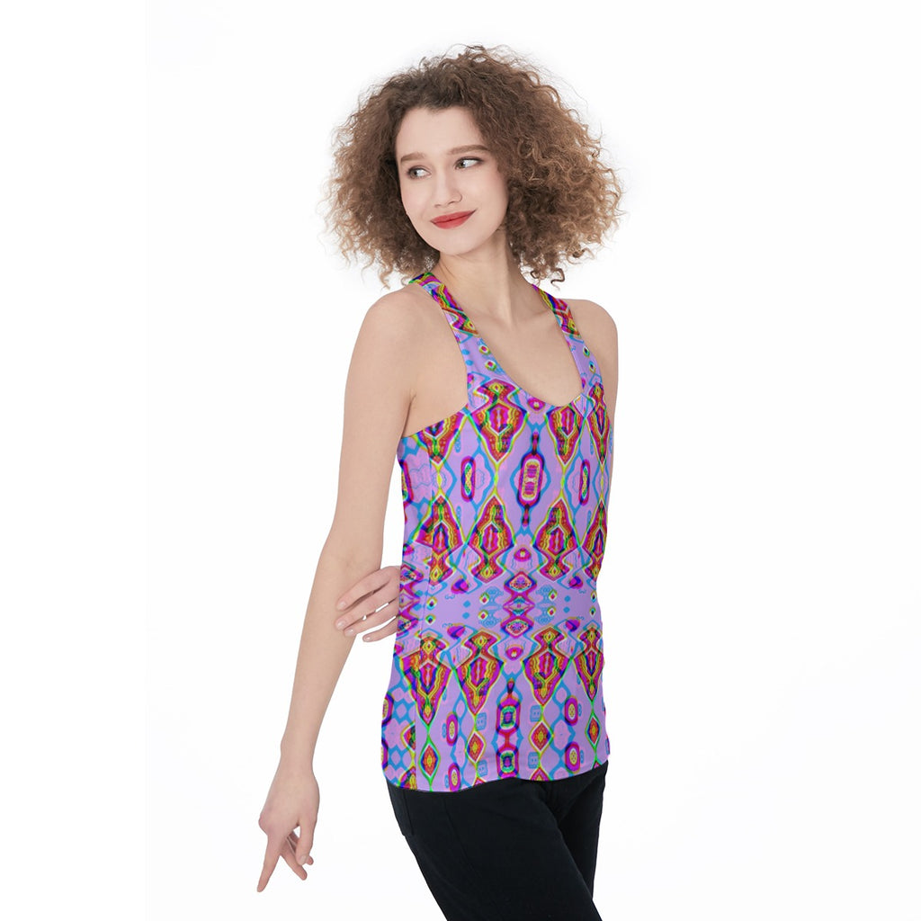 All-Over Print Women's Racerback Tank Top