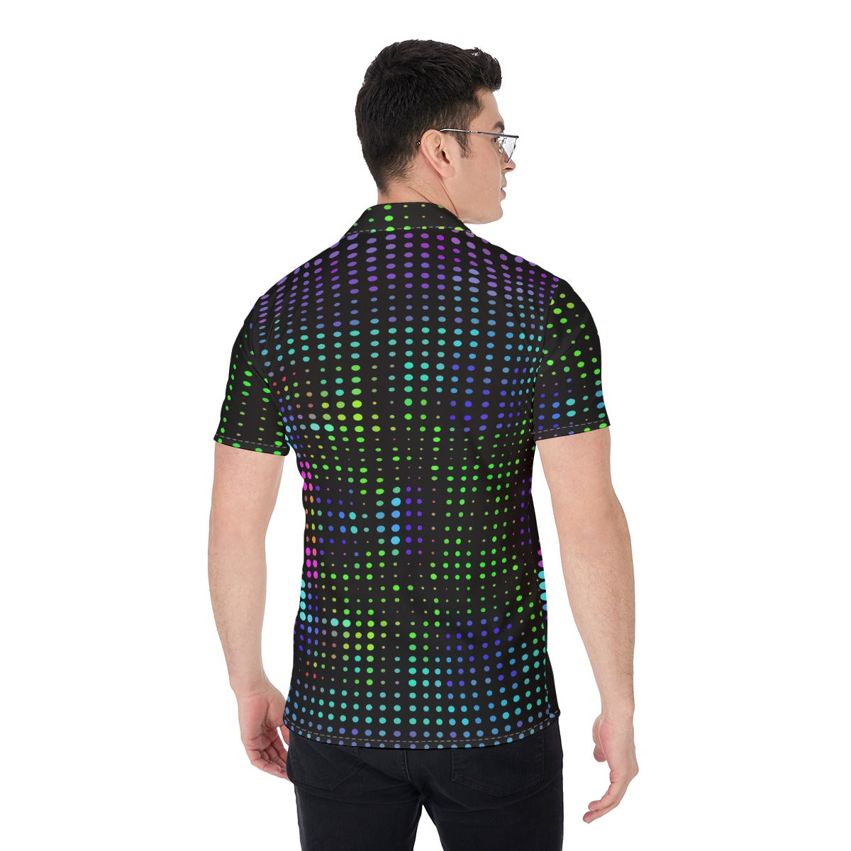 All-Over Print Men's Shirt