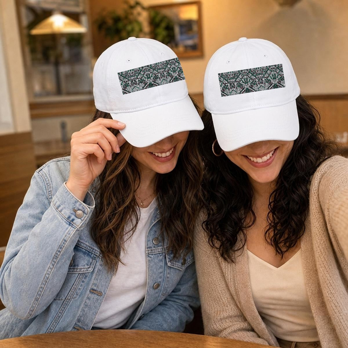 Embroidery Soft-Crown Flat Cap