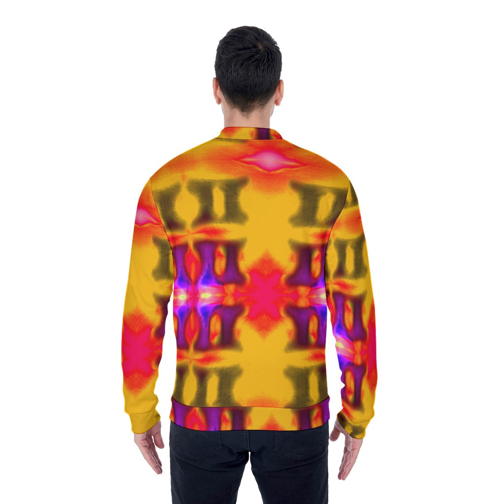 All-Over Print Men's Baseball Jacket