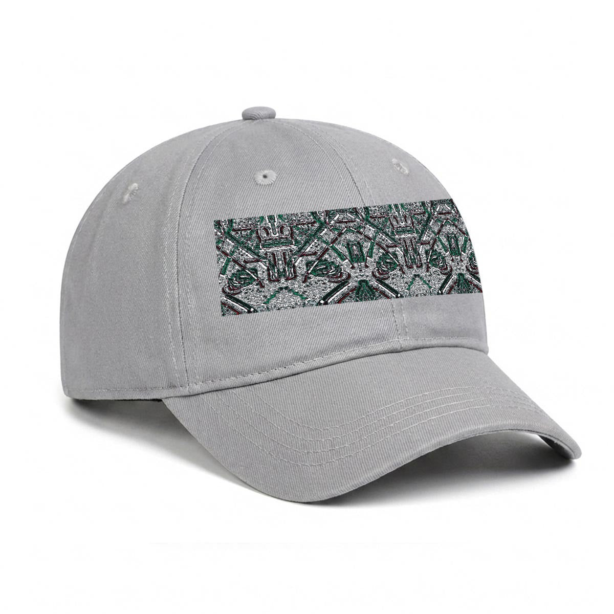Embroidery Soft-Crown Flat Cap