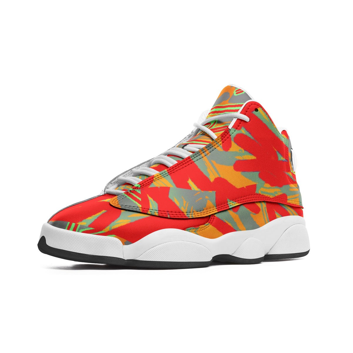 Unisex High Top Leather Sneakers