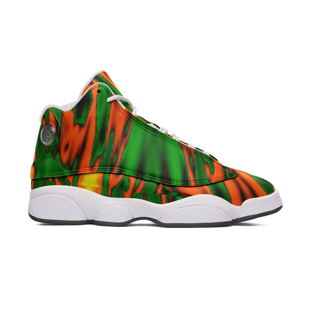 Unisex High Top Leather Sneakers