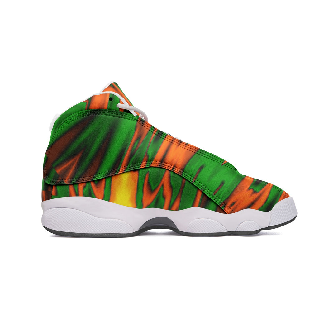 Unisex High Top Leather Sneakers