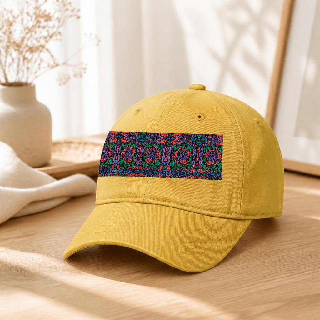Embroidery Soft-Crown Flat Cap