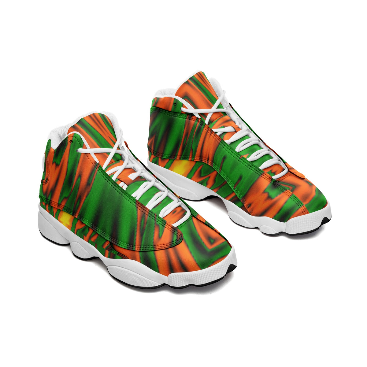 Unisex High Top Leather Sneakers