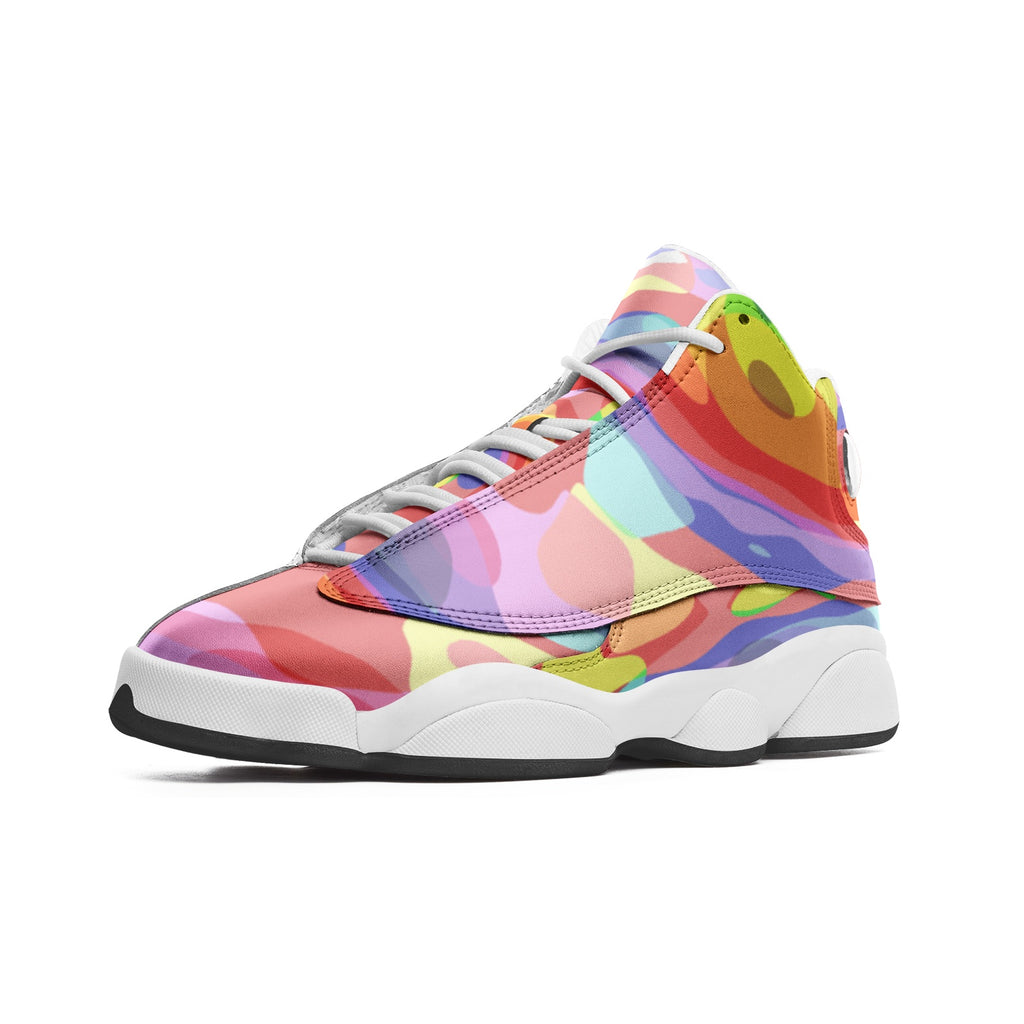 Unisex High Top Leather Sneakers