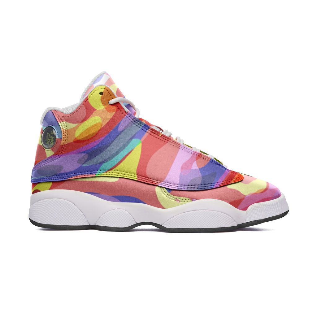 Unisex High Top Leather Sneakers