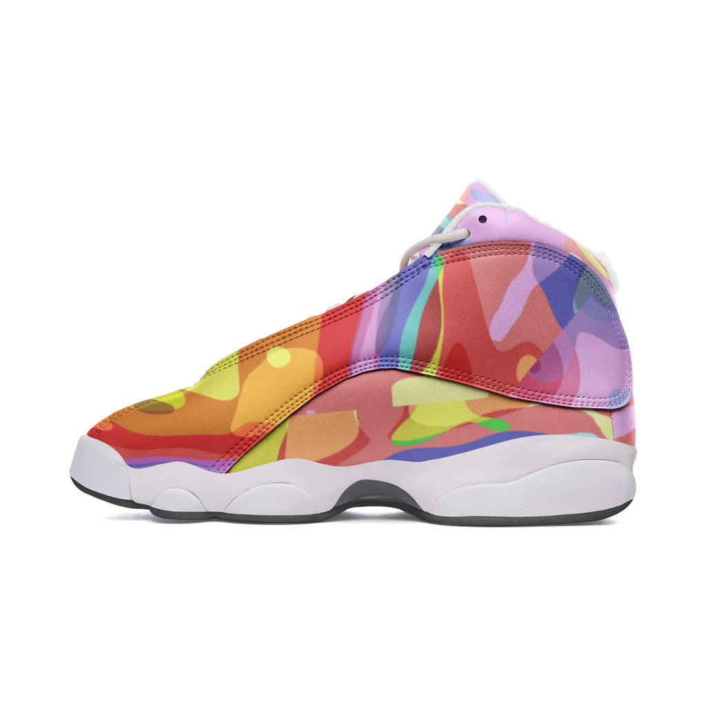 Unisex High Top Leather Sneakers