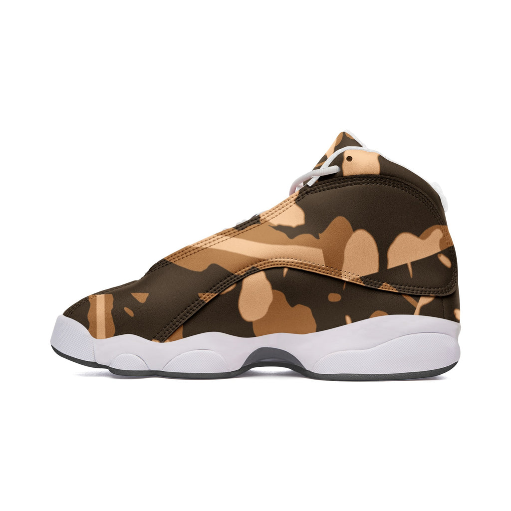 Unisex High Top Leather Sneakers