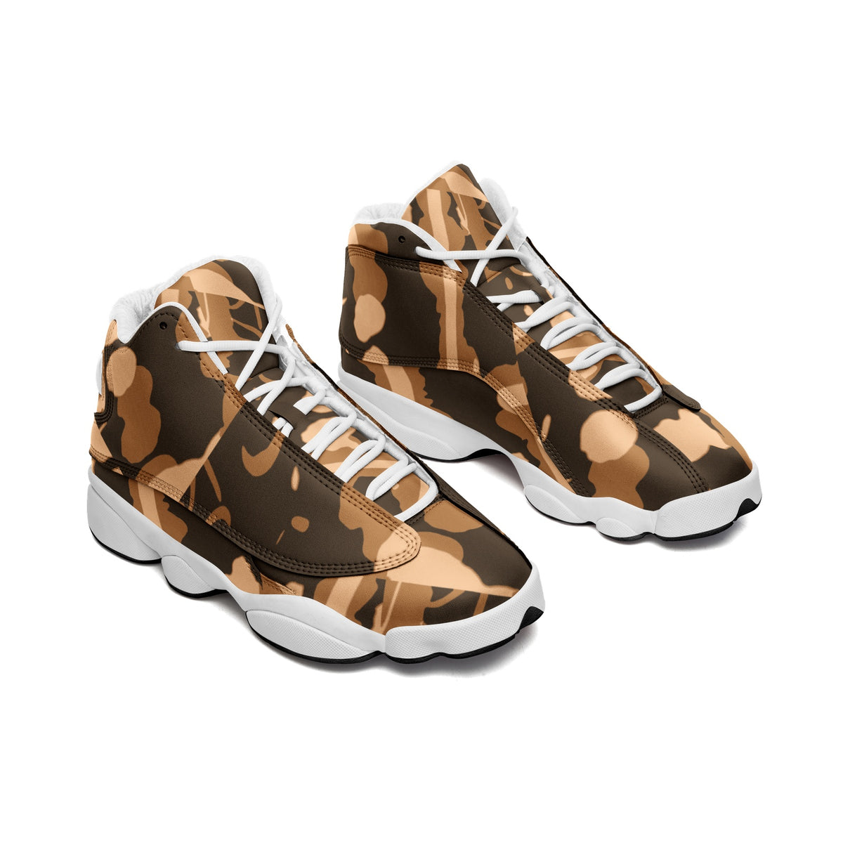Unisex High Top Leather Sneakers