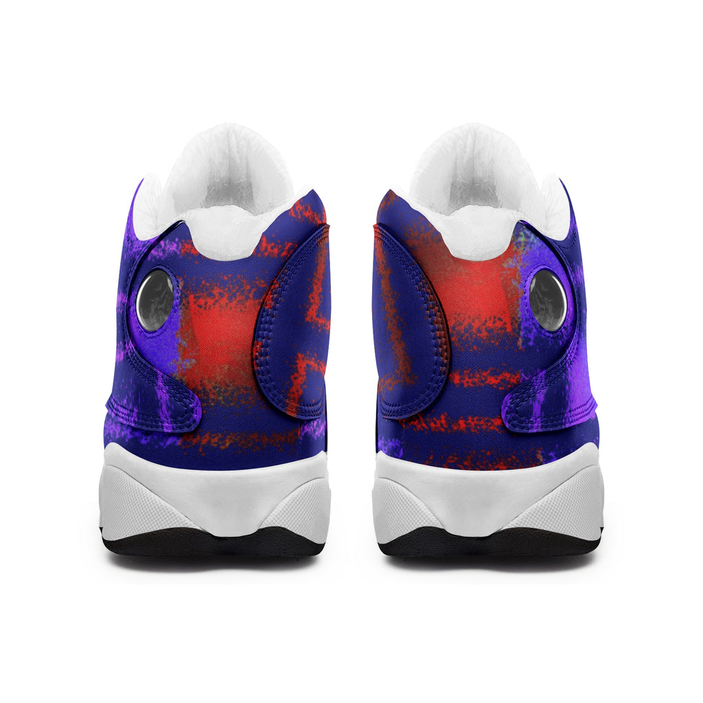 Unisex High Top Leather Sneakers