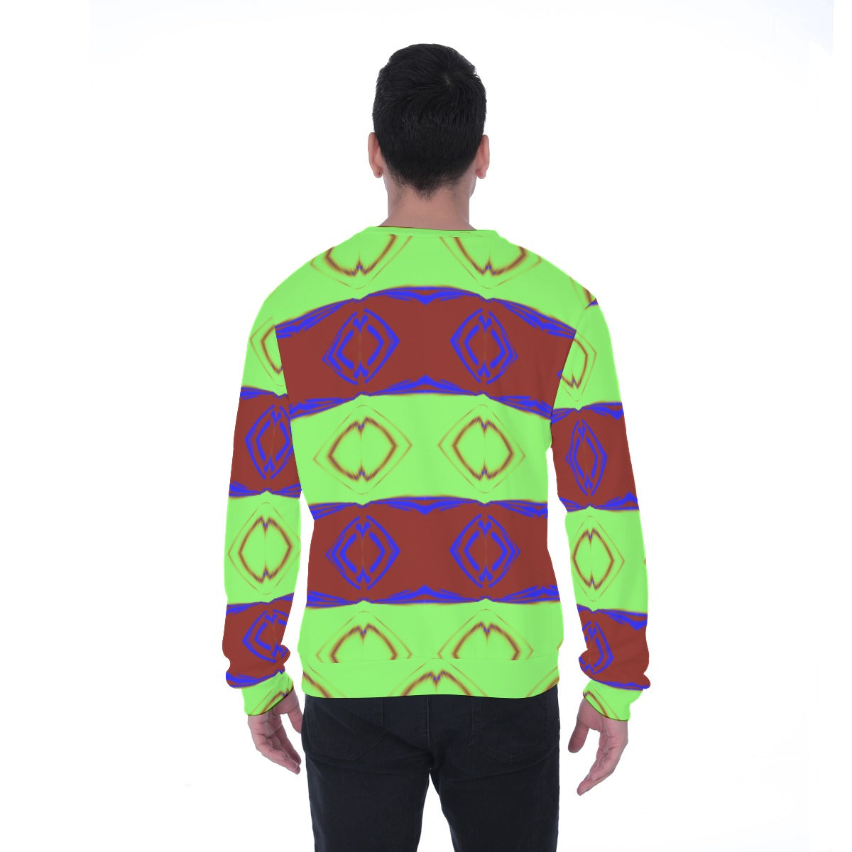 All-Over Print Men's Heavy Fleece Sweatshirt