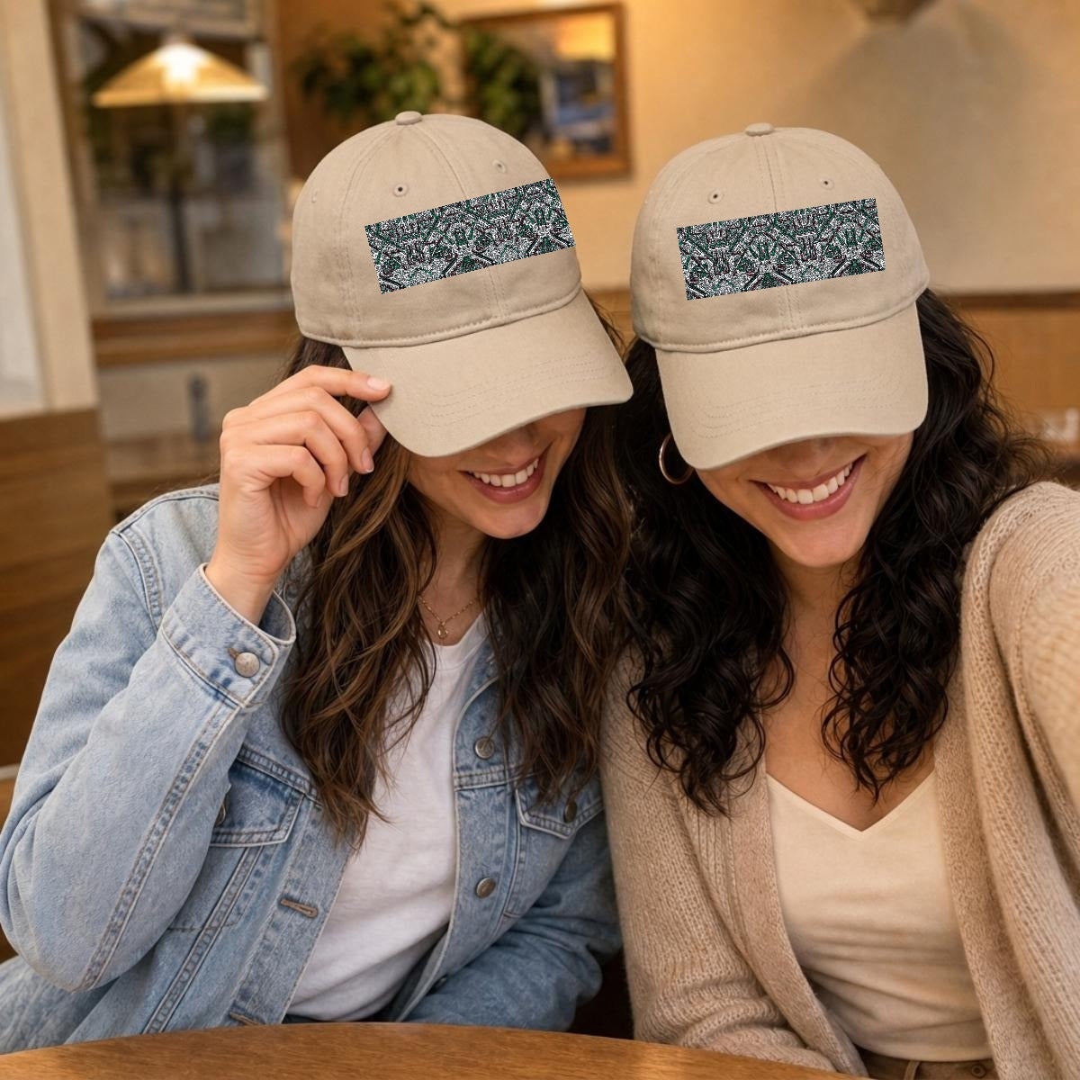 Embroidery Soft-Crown Flat Cap