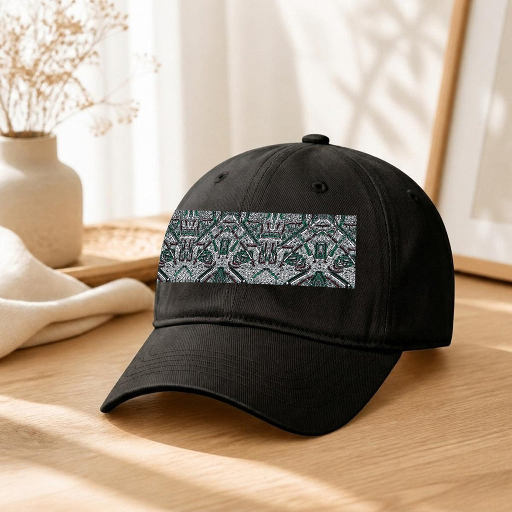 Embroidery Soft-Crown Flat Cap