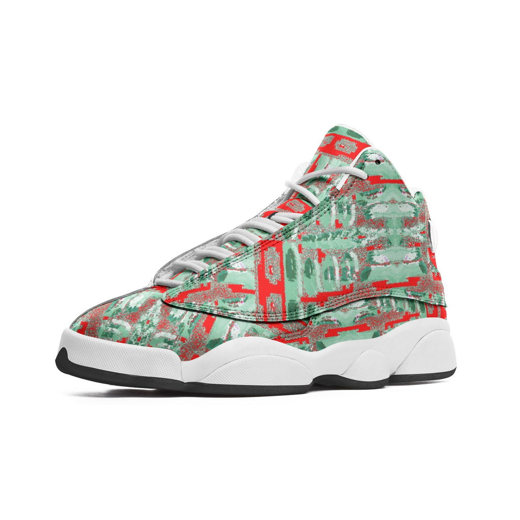 Unisex High Top Leather Sneakers