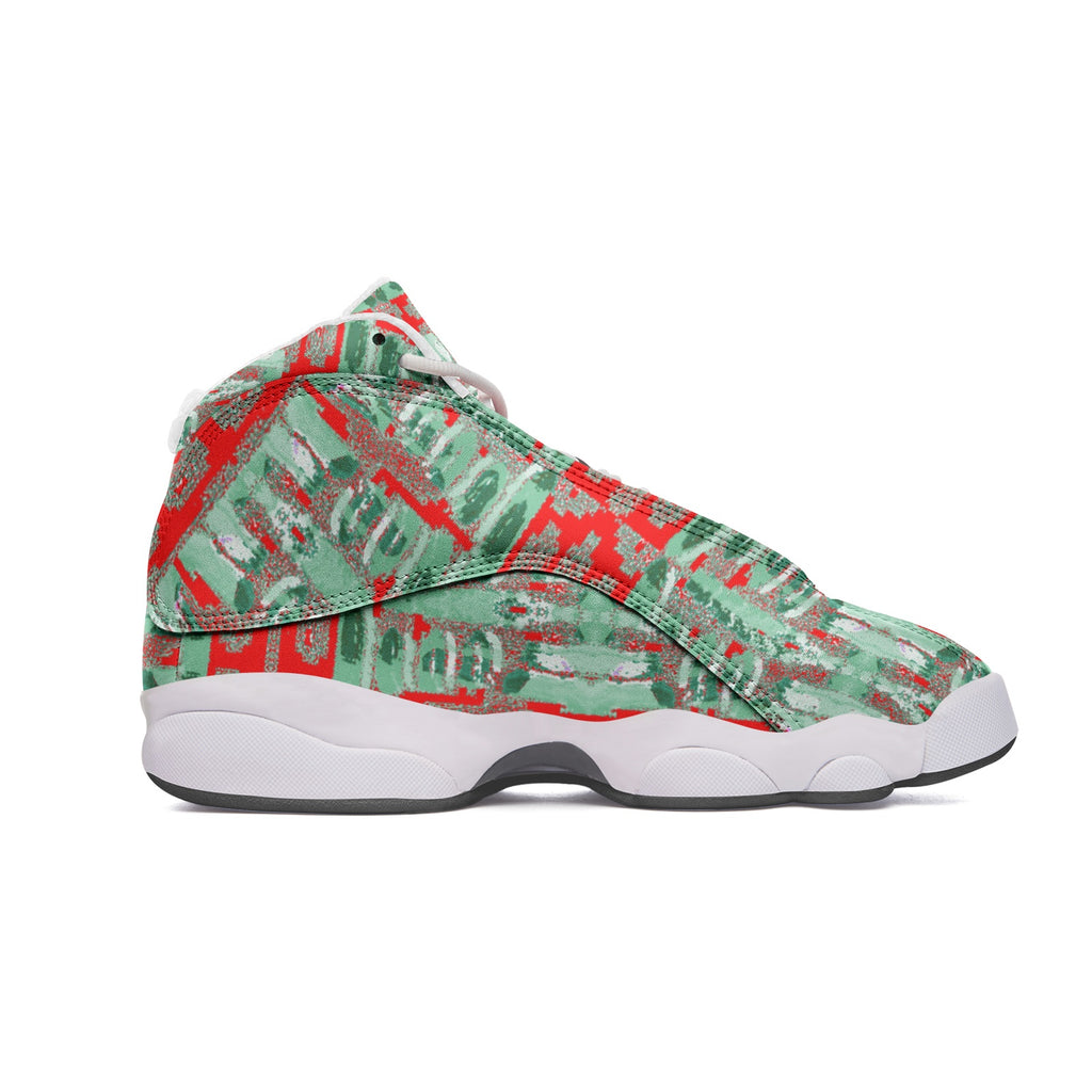Unisex High Top Leather Sneakers