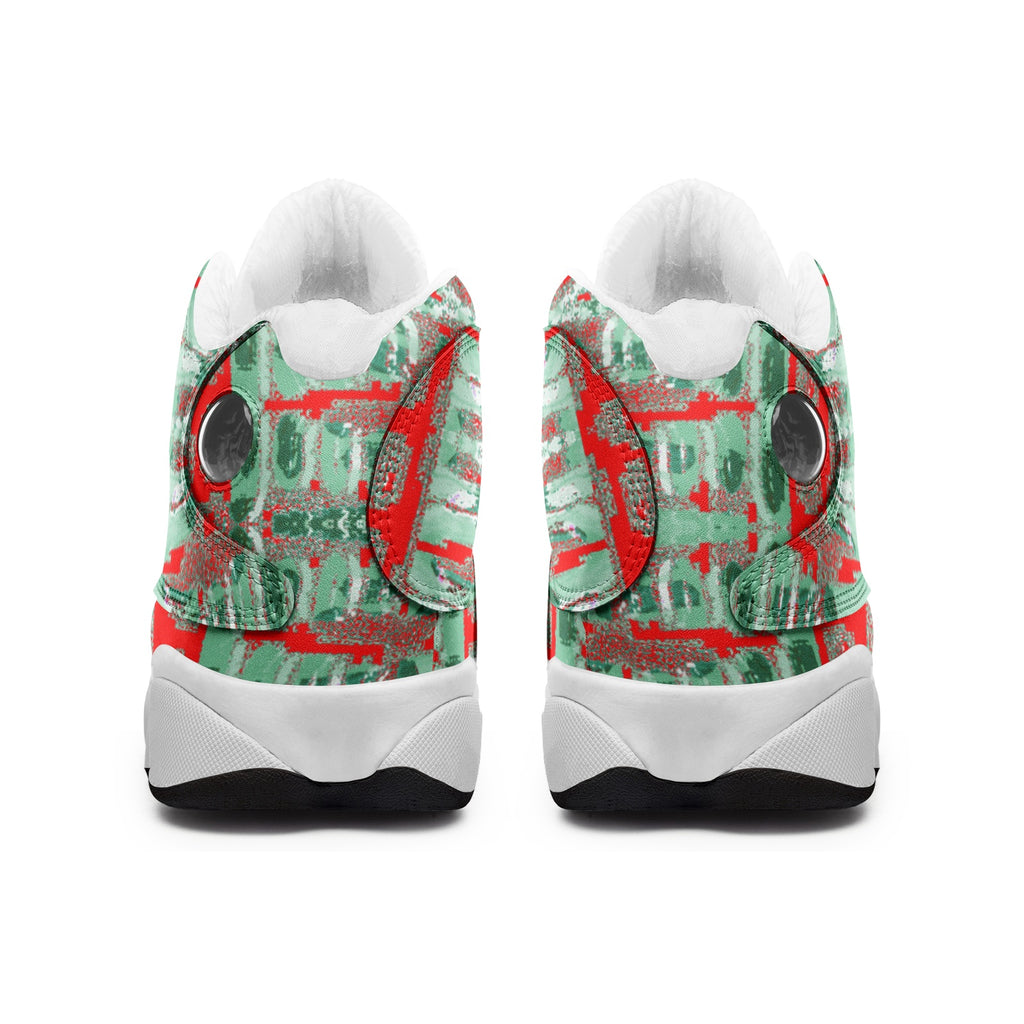 Unisex High Top Leather Sneakers