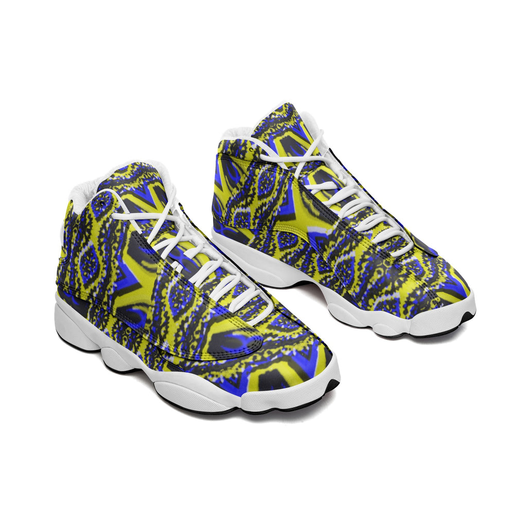 Unisex High Top Leather Sneakers