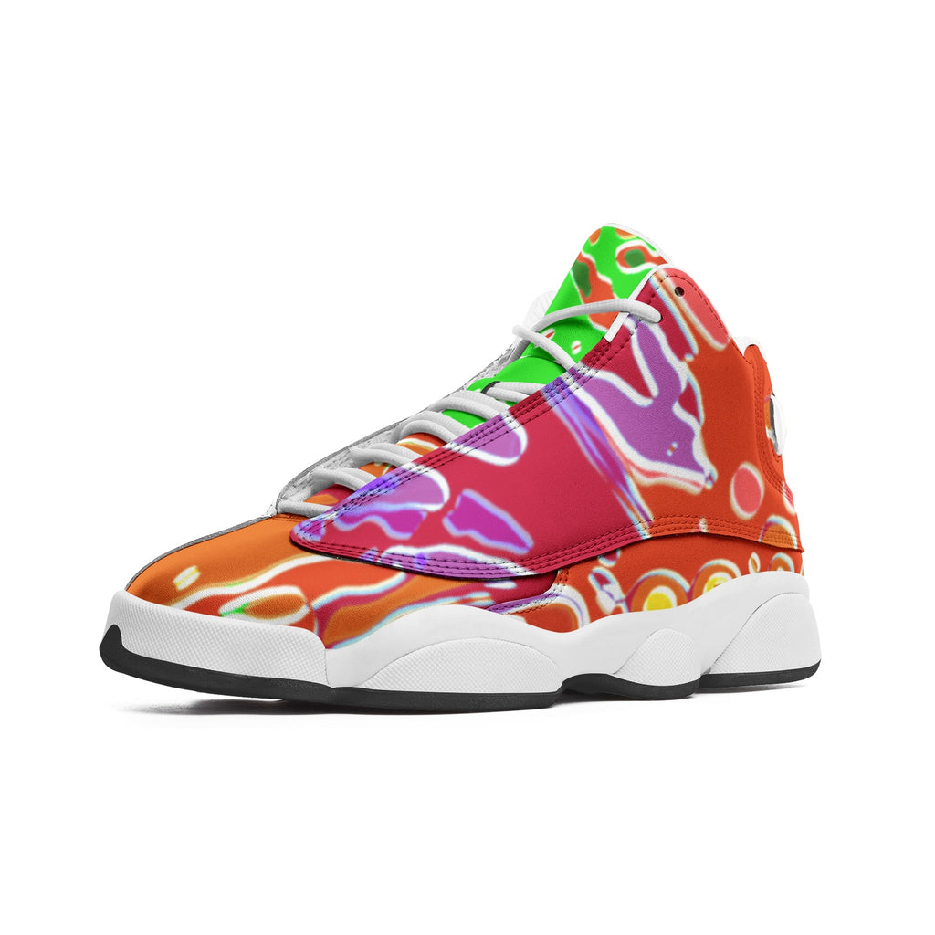 Unisex High Top Leather Sneakers