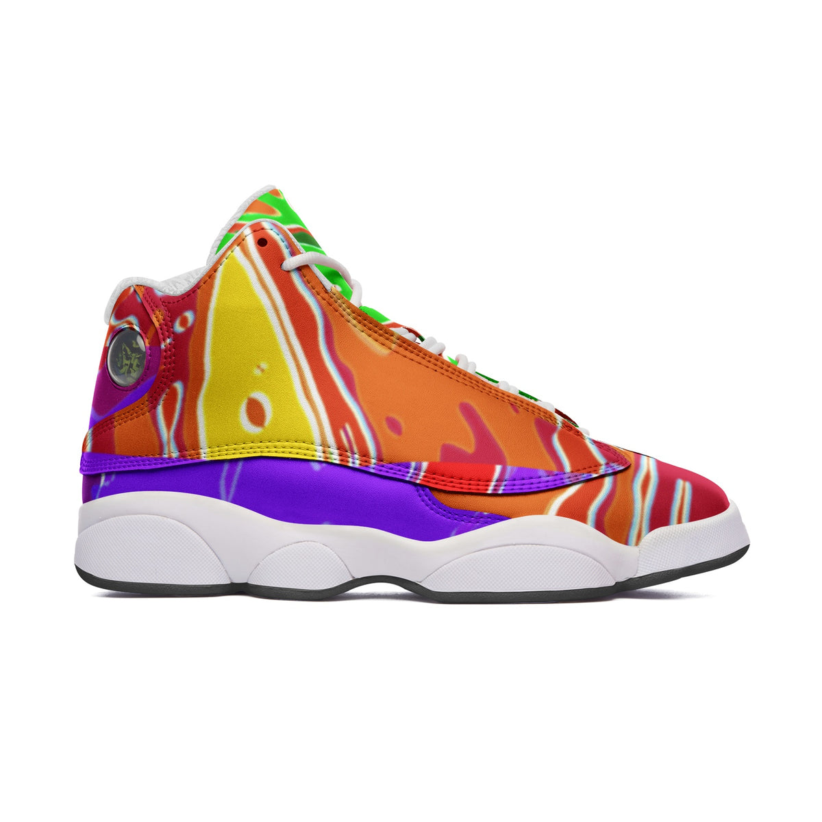 Unisex High Top Leather Sneakers