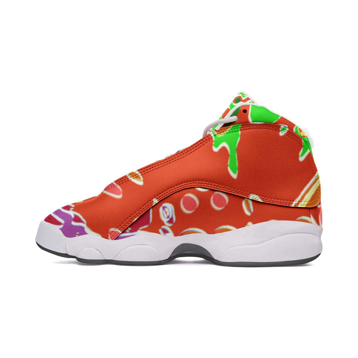 Unisex High Top Leather Sneakers