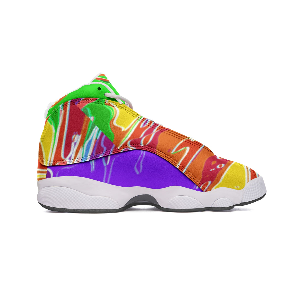 Unisex High Top Leather Sneakers