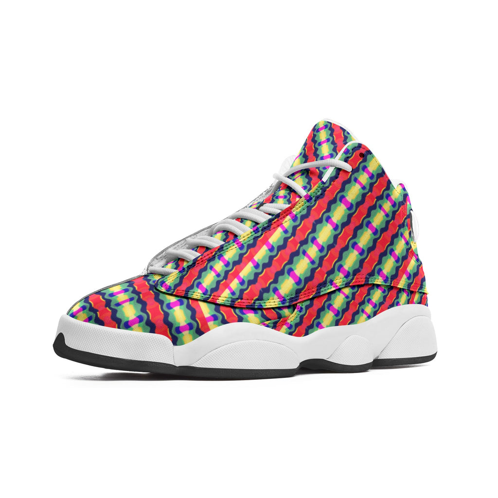 Unisex High Top Leather Sneakers