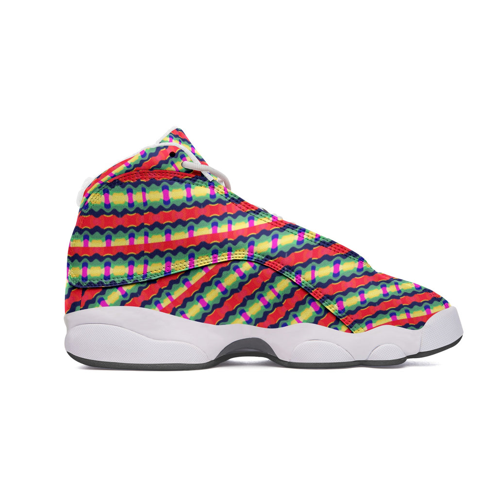 Unisex High Top Leather Sneakers
