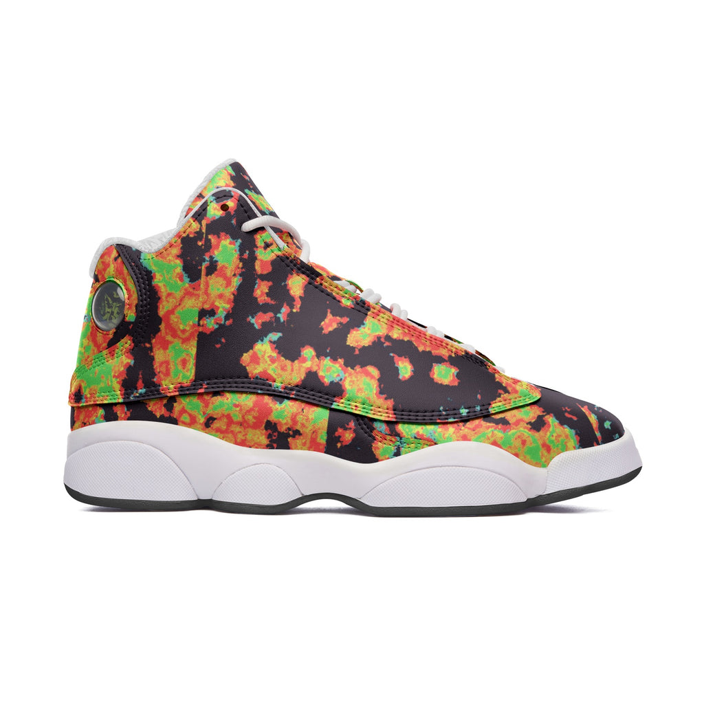 Unisex High Top Leather Sneakers