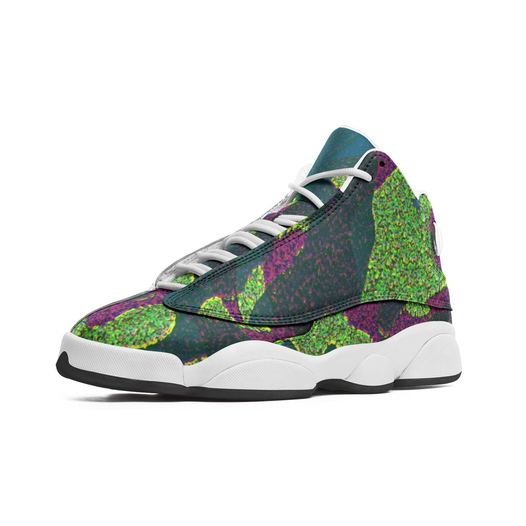 Unisex High Top Leather Sneakers