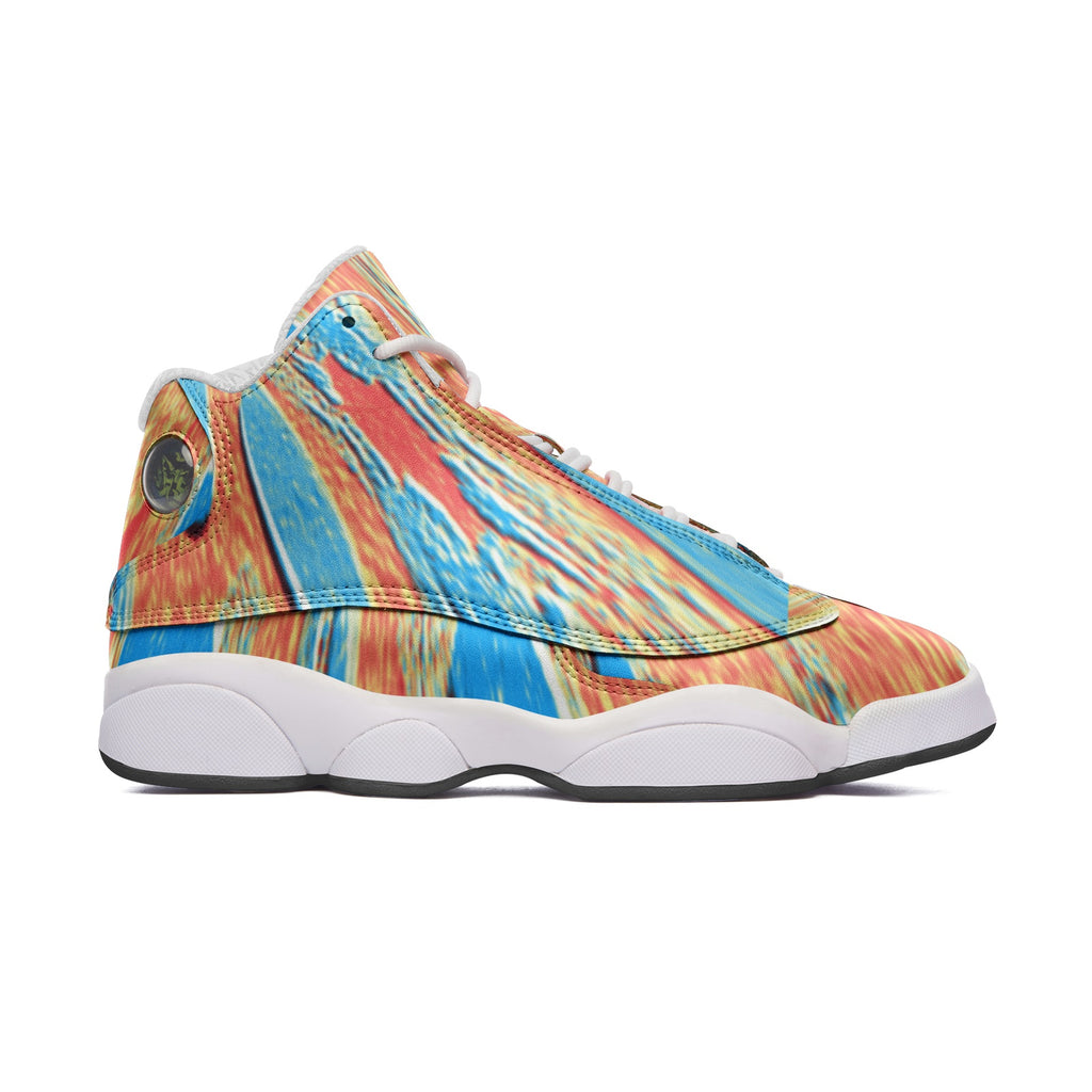 Unisex High Top Leather Sneakers